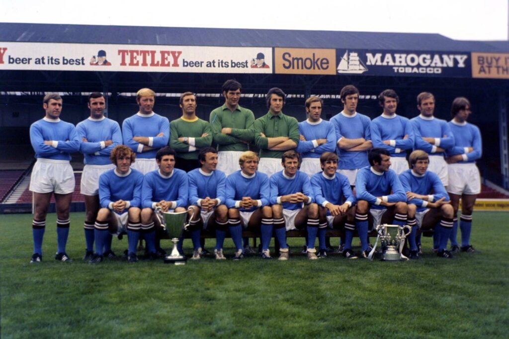 Il Manchester City campione della Coppa delle Coppe del 1970