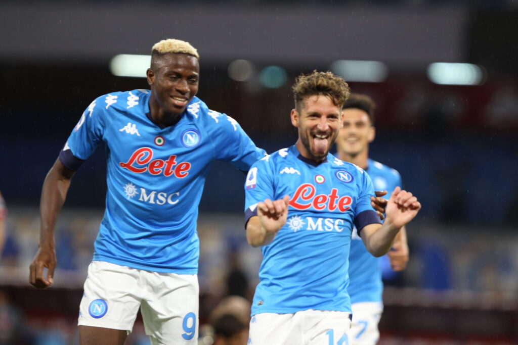 Napoli – Crotone, le formazioni ufficiali: Gattuso con Mertens-Osimhen