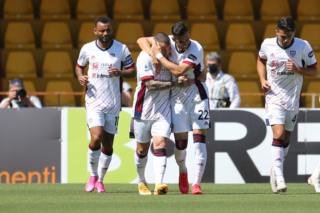 Benevento-Cagliari 1-3, salvezza ipotecata per i sardi