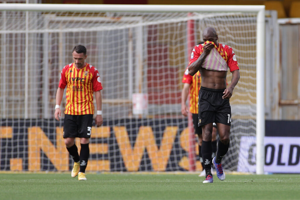 Serie A, Benevento retrocesso con una giornata d’anticipo