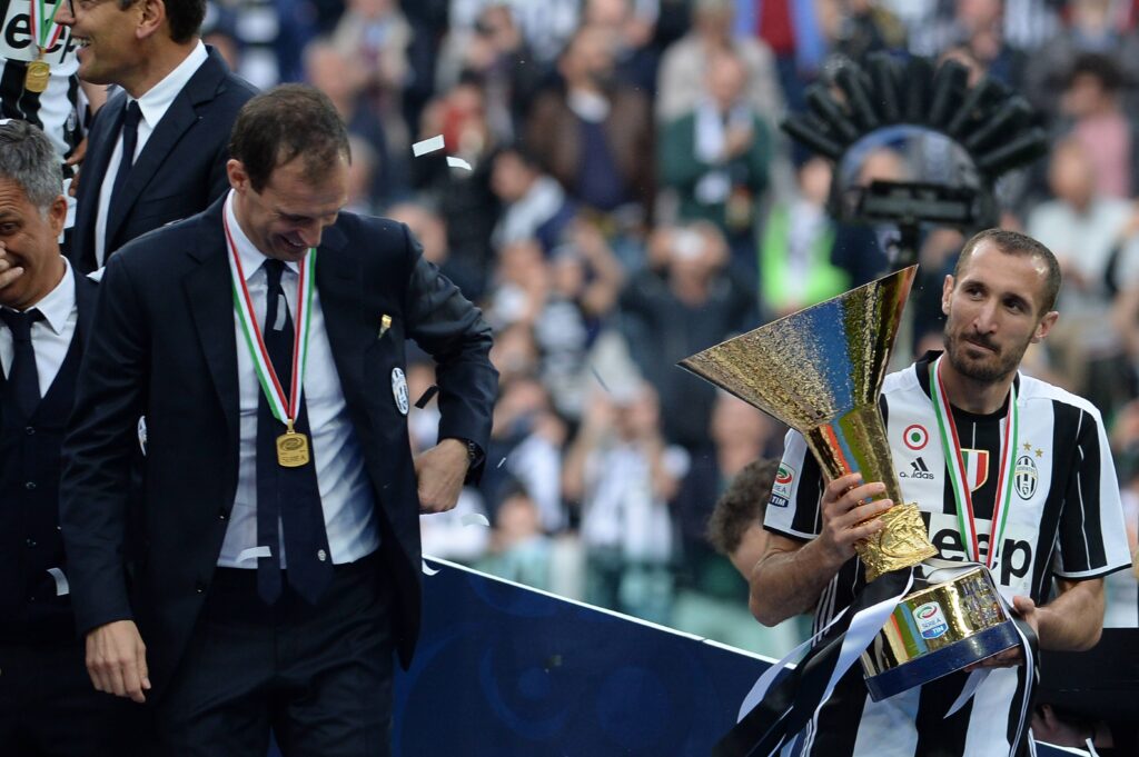 Chiellini e Allegri