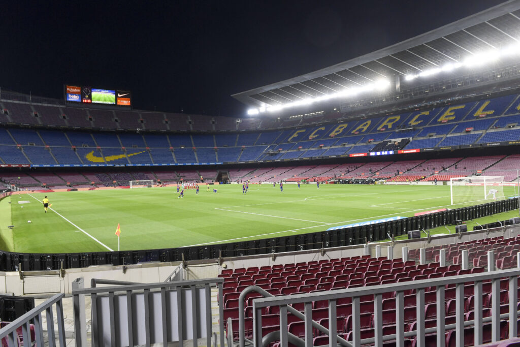 Il Camp Nou di Barcellona diventa un centro vaccinale