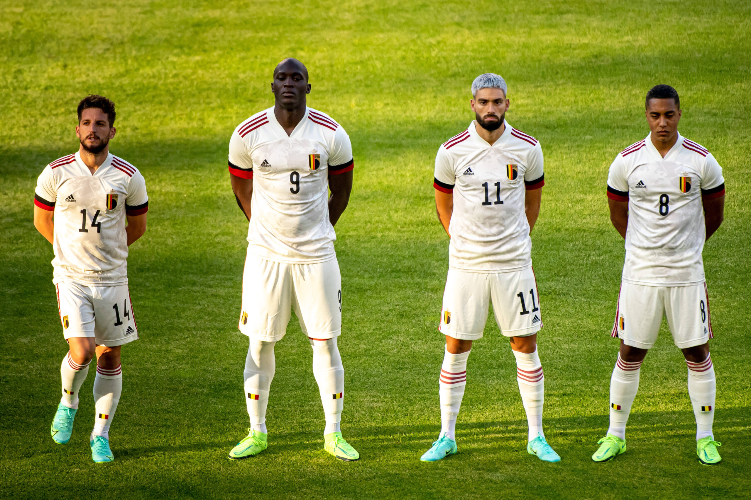 Danimarca Belgio formazioni ufficiali