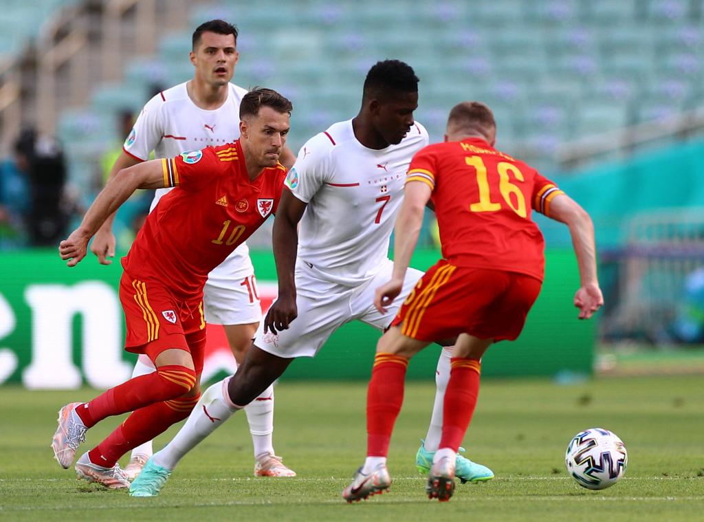 Galles-Svizzera 1-1, Moore risponde ad Embolo. Sorride Mancini