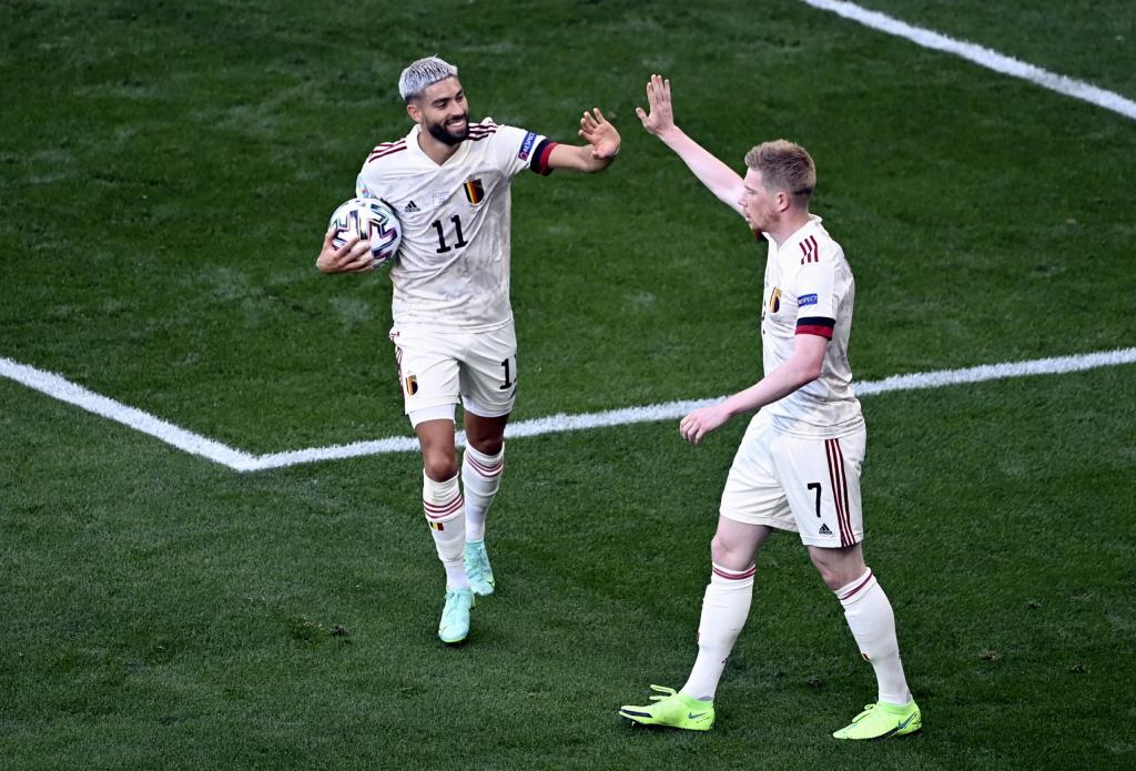 Danimarca-Belgio 1-2, De Bruyne manda i Diavoli Rossi agli ottavi