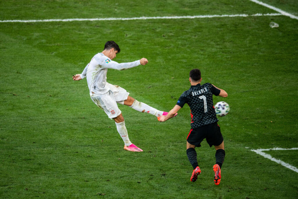 Croazia-Spagna 3-5, una manita nel segno di Alvaro Morata