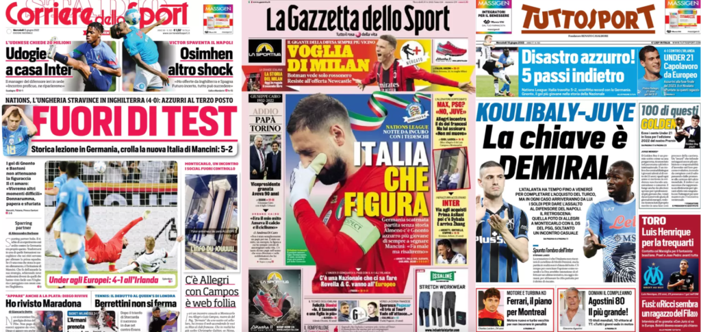 In prima pagina: i quotidiani in edicola oggi, 15 giugno 2022