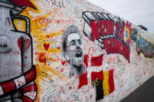 Eriksen, un murales per celebrarlo