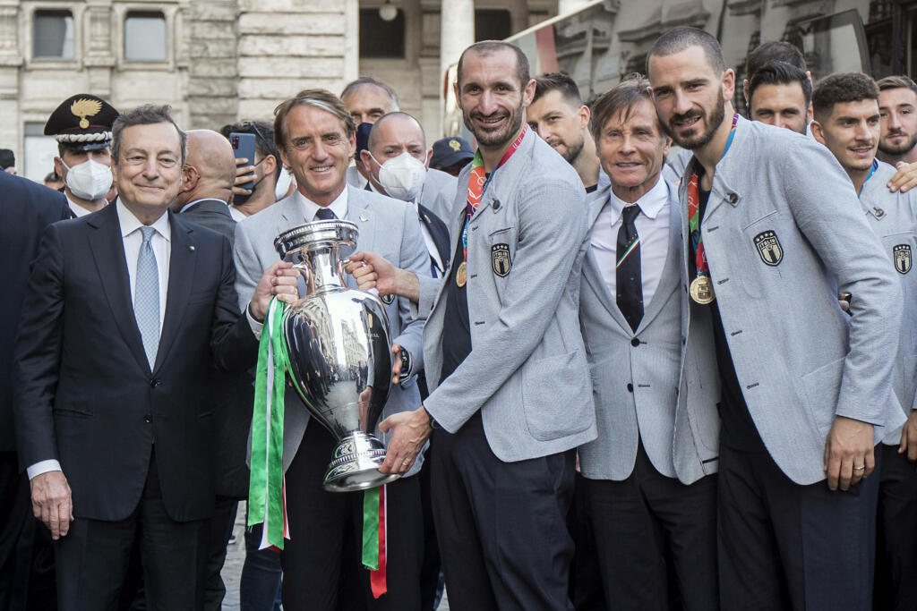 Azzurri campioni, Mattarella e Draghi: “L’Italia è orgogliosa di voi”
