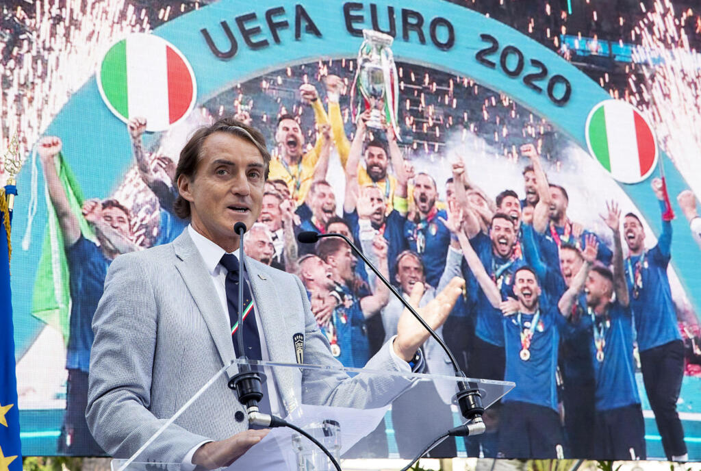 Mancini: “Mi sento molto bene da Campione d’Europa”