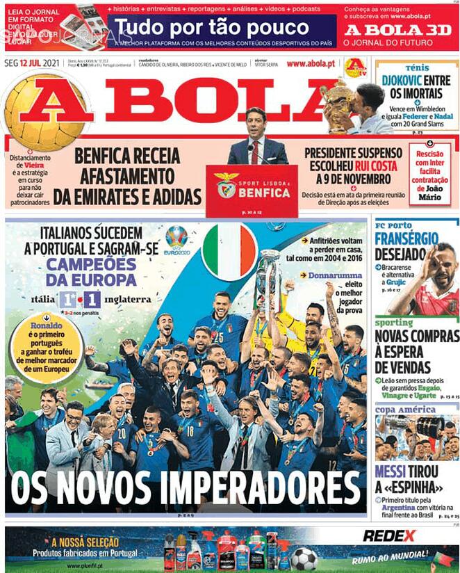 A Bola 12 Luglio 2021