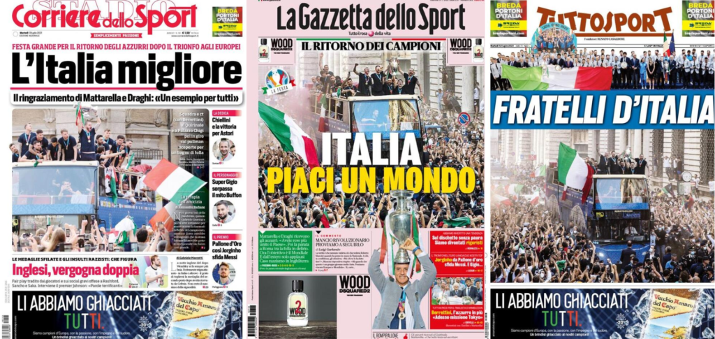In prima pagina: i quotidiani in edicola oggi, 13 luglio 2021