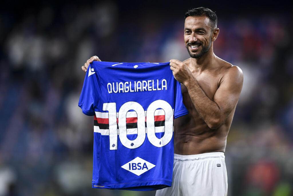100 volte Quagliarella: la Samp omaggia il suo bomber