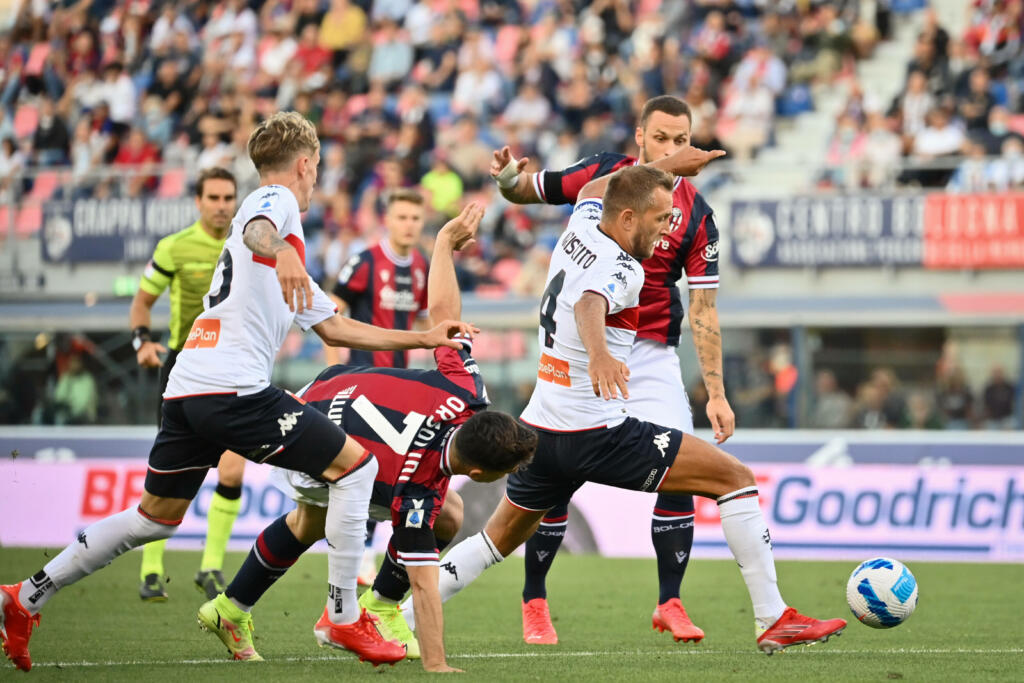 Bologna-Genoa 2-2, pari ‘di rigore’ al Dall’Ara