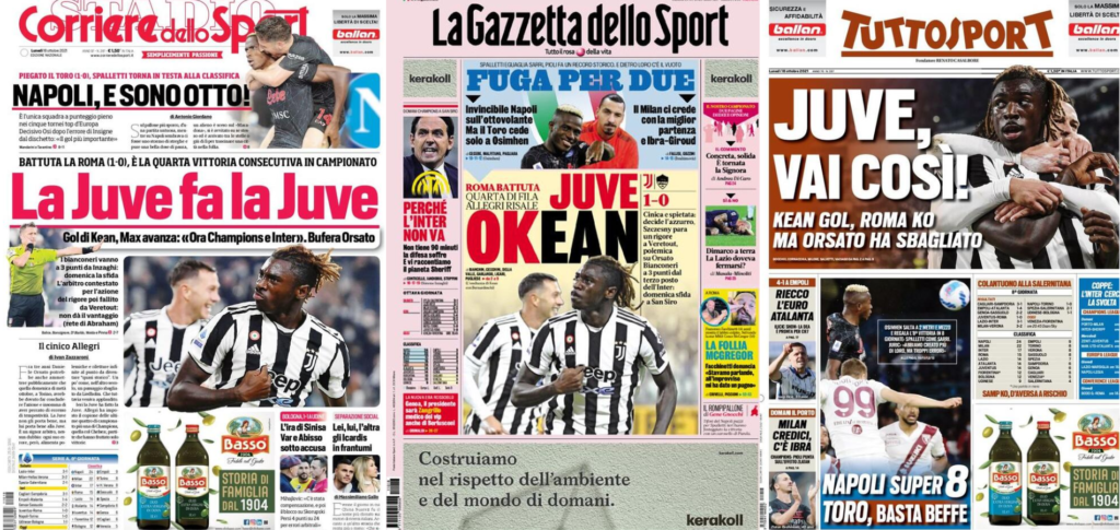 In prima pagina: i quotidiani in edicola oggi, 18 ottobre 2021
