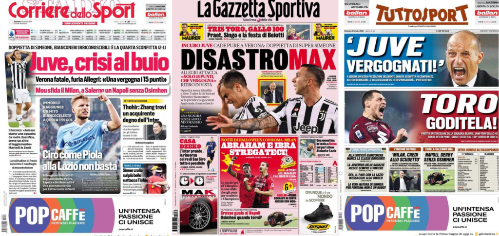 In prima pagina: i quotidiani in edicola oggi, 30 ottobre 2021
