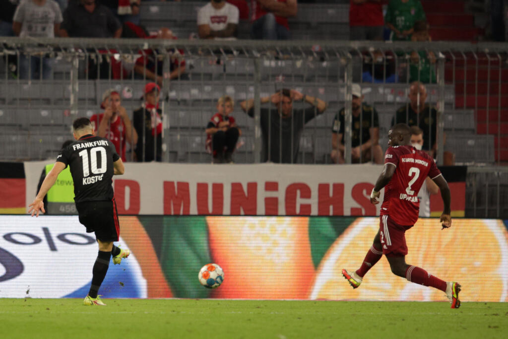 Caduta del Bayern Monaco: all'Allianz Arena Hinteregger e Kostic firmano la vittoria Eintracht.