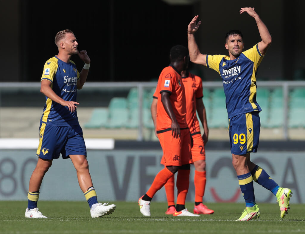 Verona, tre gol nel primo tempo non si vedevano da 7 anni