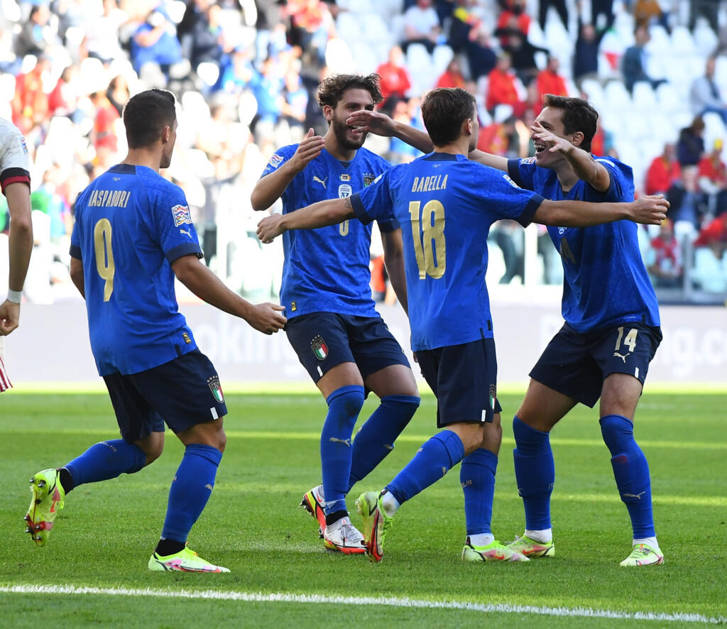 Italia, Barella: Belgio bersaglio preferito, 2 gol in 2 partite