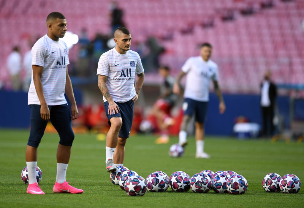 PSG, il punto sulle condizioni di Mbappe e Verratti