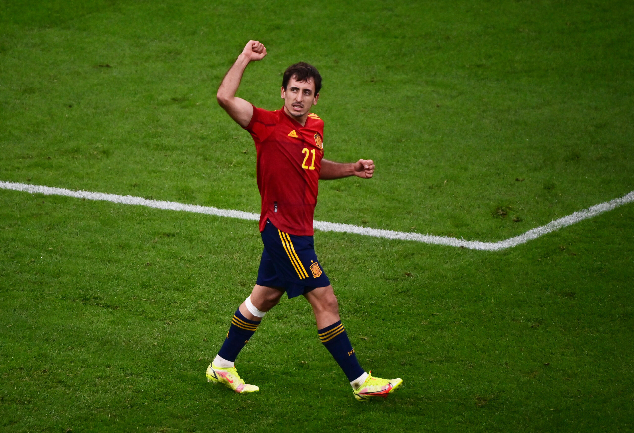 Tanta delusione a fine partita per Mikel Oyarzabal. Il numero 21, autore del gol del vantaggio iberico, ora pensa già all'obiettivo Qatar 2022.