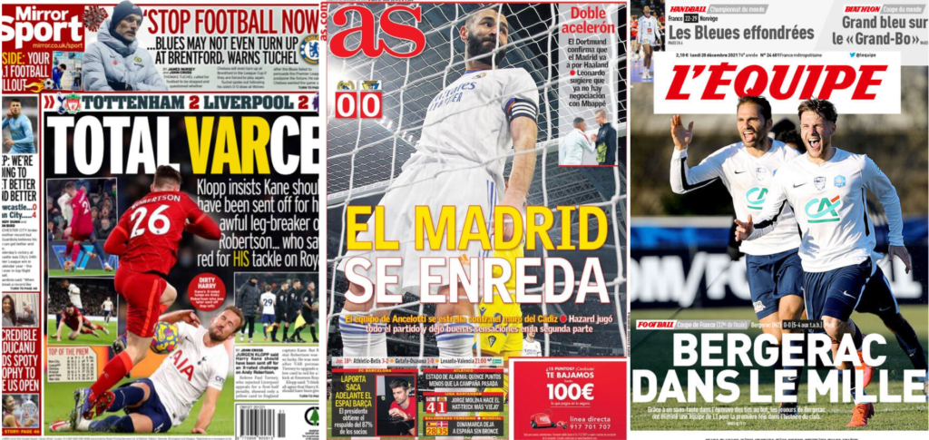 Rassegna Estera – Madrid ingarbugliato, impresa Bergerac