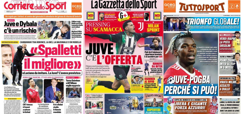 In prima pagina: i quotidiani in edicola oggi, 28 dicembre 2021