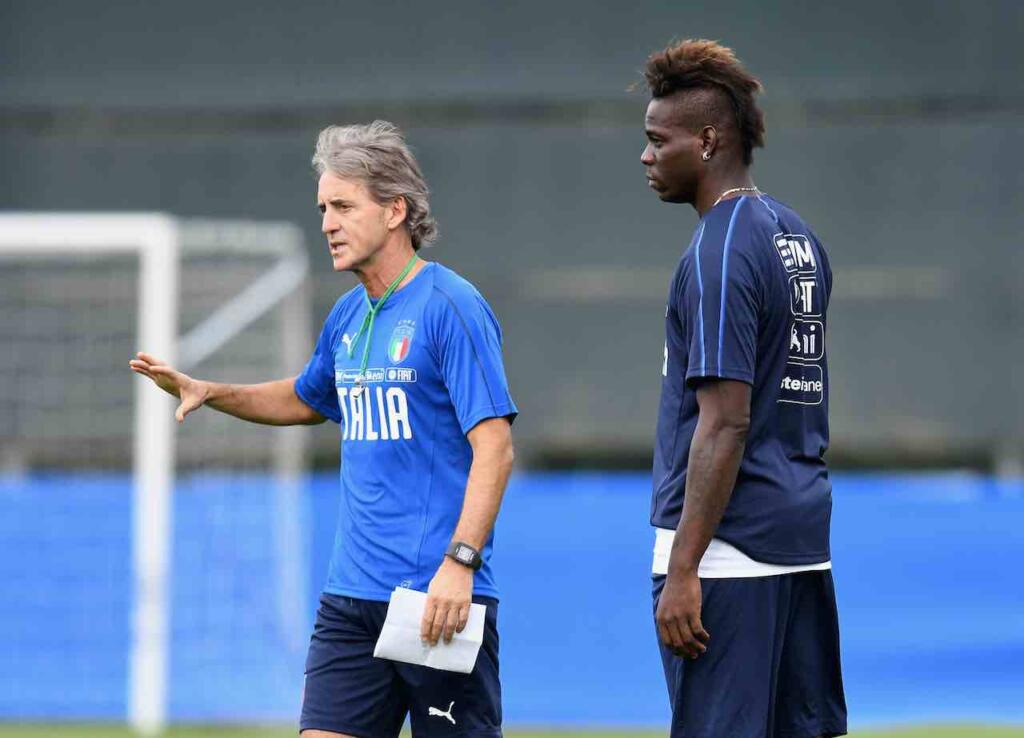 Balotelli e Mancini