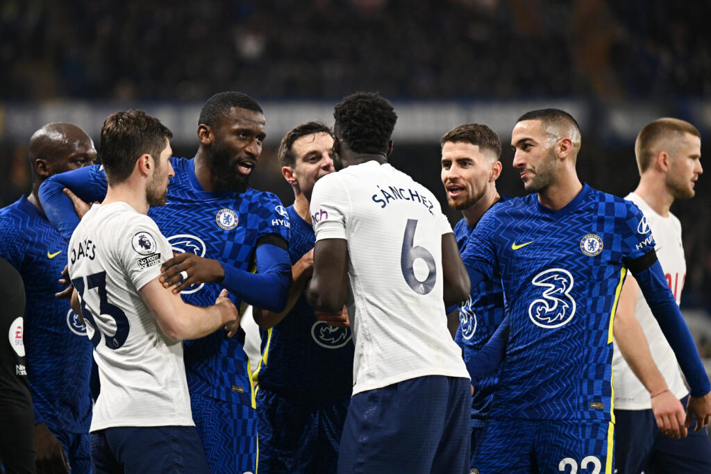 Chelsea-Tottenham, lancio di oggetti contro Rudiger: due arresti