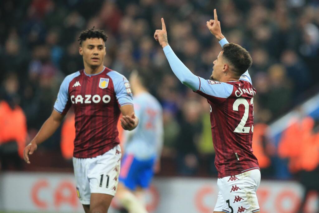 Premier League, United sprecone. Da 0-2 a 2-2 con l’Aston Villa