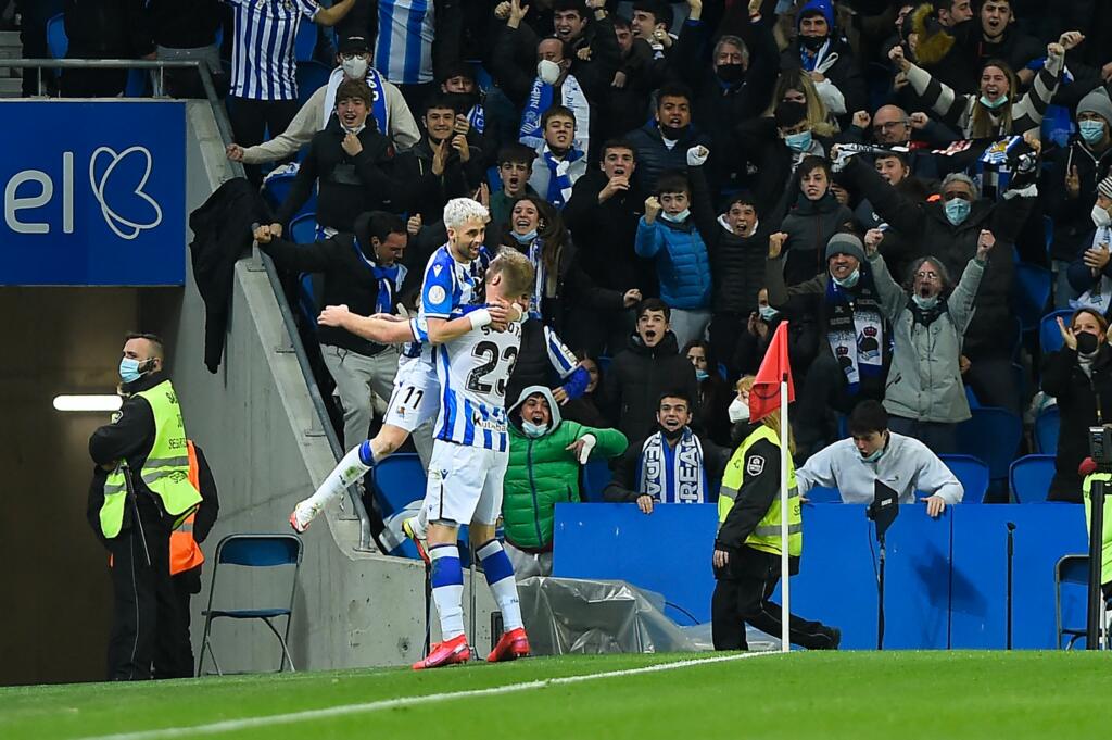 Atletico fuori agli ottavi di Copa del Rey, vince la Real Sociedad 2-0