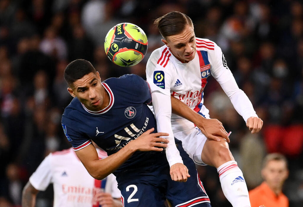 Lione-Paris Saint Germain, la doppietta di Edinson Cavani
