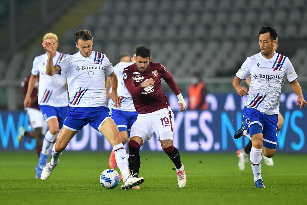 Sampdoria-Torino: le formazioni ufficiali