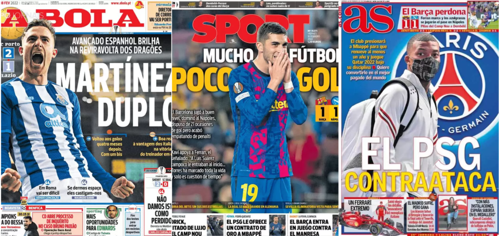 Rassegna Estera – Tanto calcio, pochi gol. Doppio Martinez