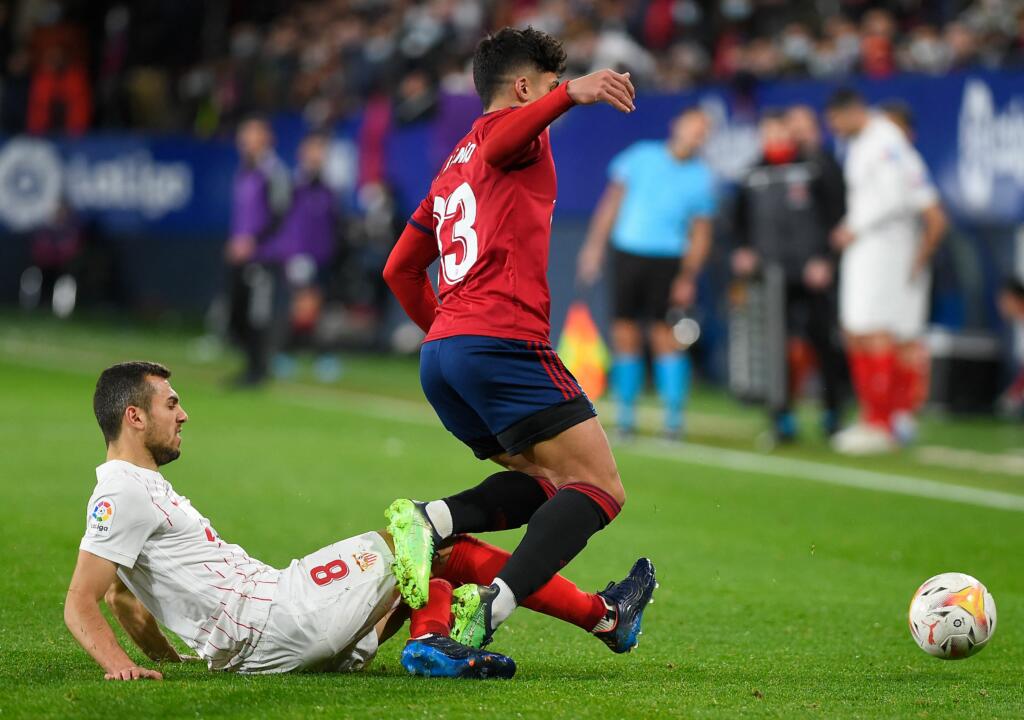 Liga, il Siviglia sbatte sull’Osasuna. Solo 0-0 per gli andalusi