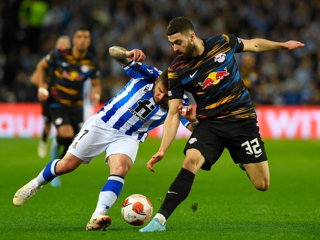 Europa League, primi 45′: Lipsia in vantaggio. Pari tra Dinamo e Siviglia