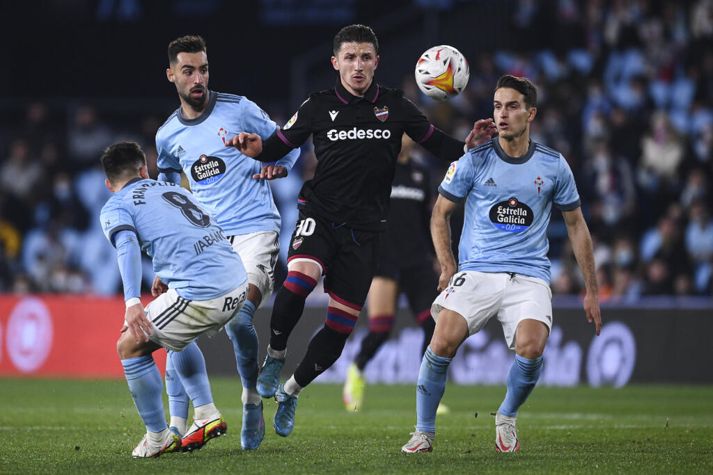 LaLiga, Celta Vigo e Levante non si fanno male: finisce 1-1