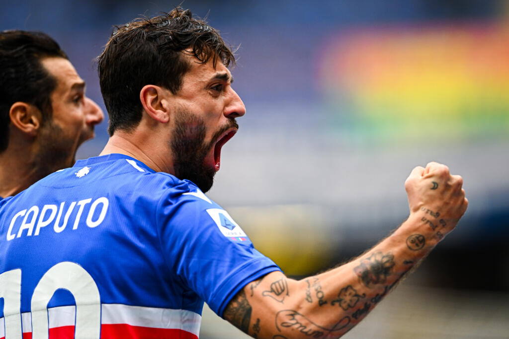 Sampdoria, Caputo: “Il periodo negativo è passato, adesso punto a 15 reti”