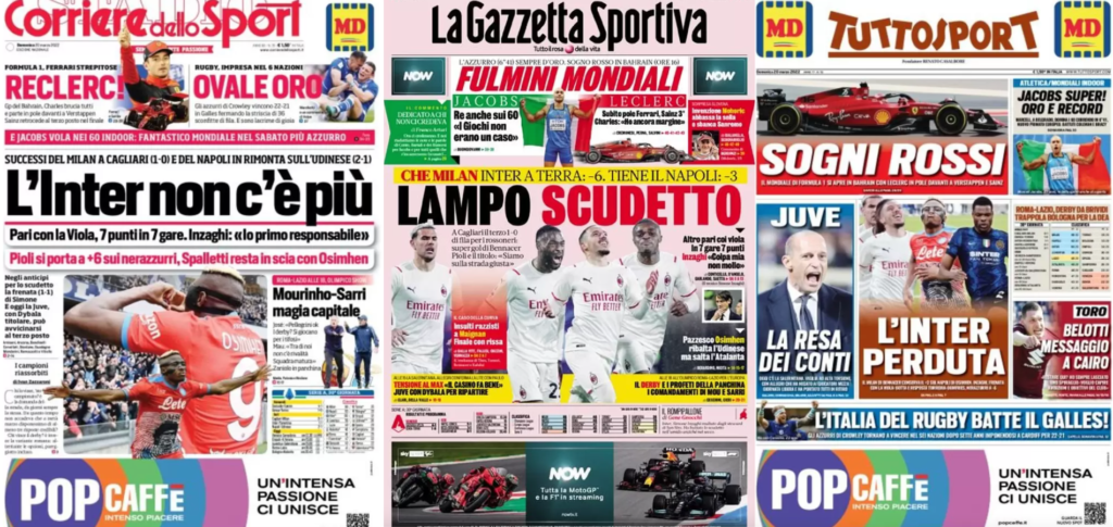 In prima pagina: i quotidiani in edicola oggi, 20 marzo 2022