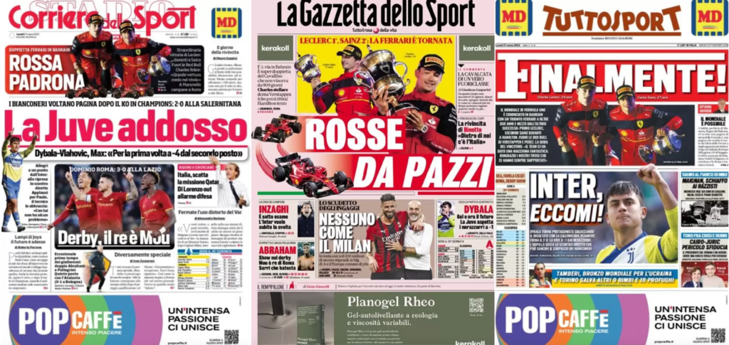 In prima pagina: i quotidiani in edicola oggi, 21 marzo 2022