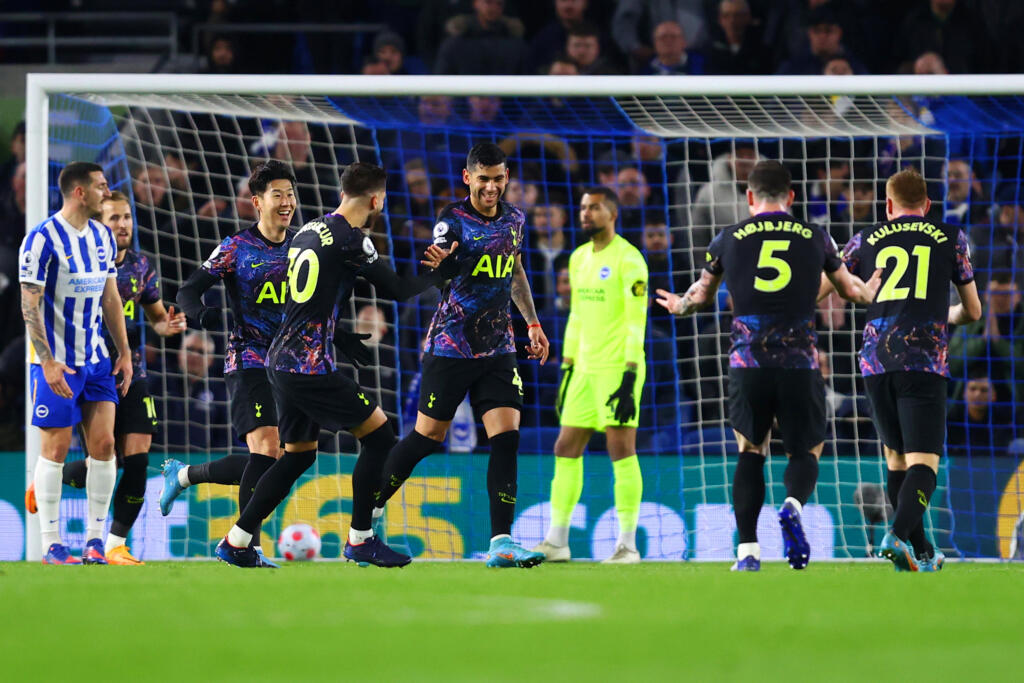 Premier League, torna alla vittoria il Tottenham: battuto 0-2 il Brighton