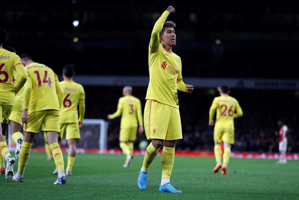 Premier League, il Liverpool batte l’Arsenal ed ora è a -1 dal City