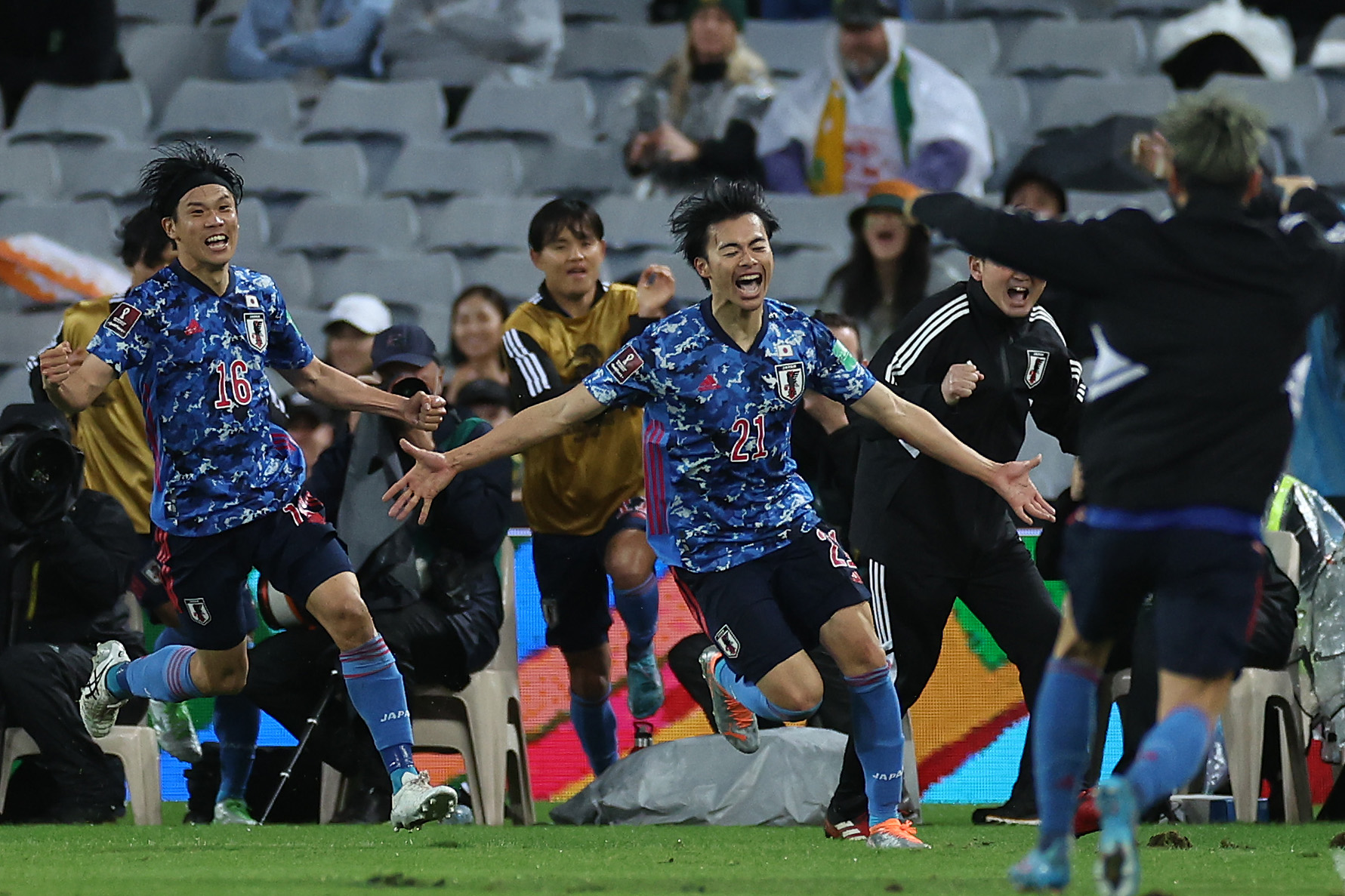 Qualificazioni Mondiali Giappone e Arabia Saudita qualificati a Qatar 2022 CIP