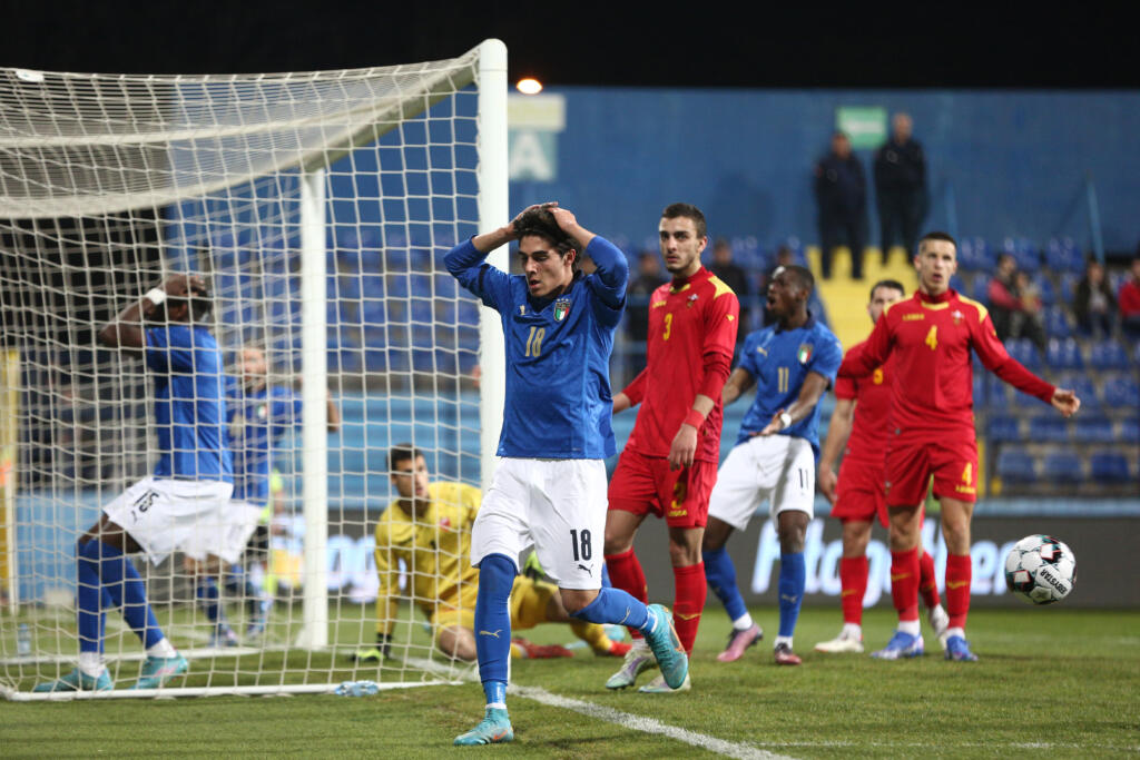 Montenegro-Italia U21 1-1: Ricci salva Nicolato, pari deludente