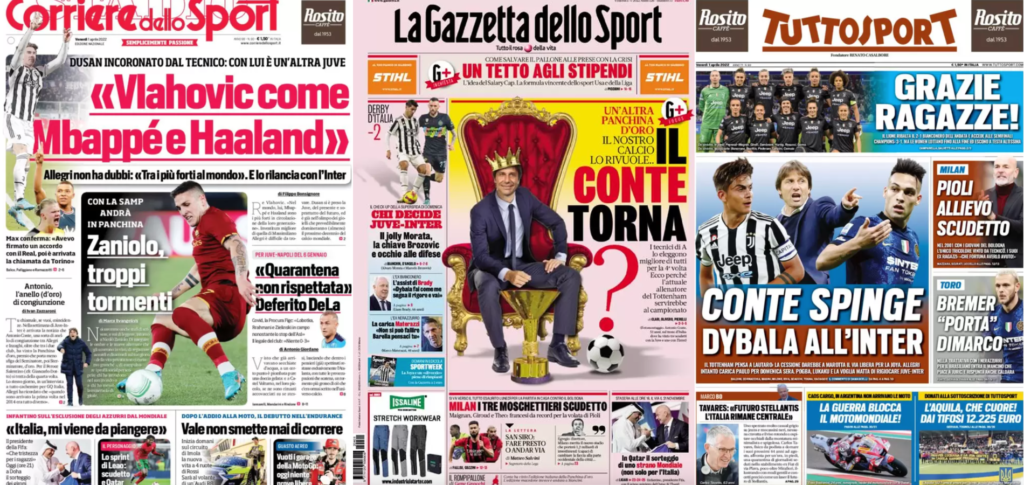 In prima pagina: i quotidiani in edicola oggi, 1 aprile 2022