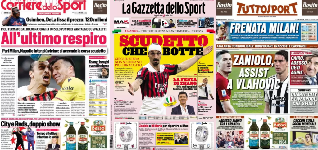 In prima pagina: i quotidiani in edicola oggi, 5 aprile 2022