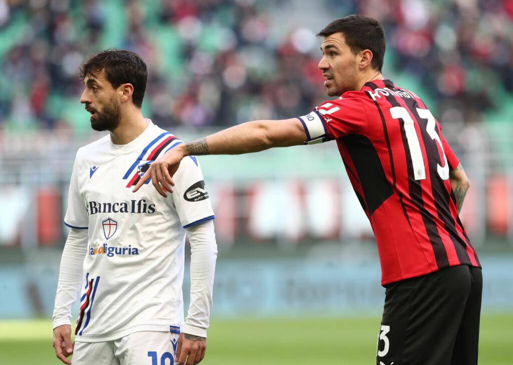 Milan, Romagnoli non sarà disponibile contro il Bologna: infiammazione all’adduttore