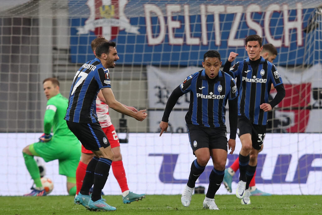 Lipsia-Atalanta, Muriel da record: 4° gol in Europa in stagione