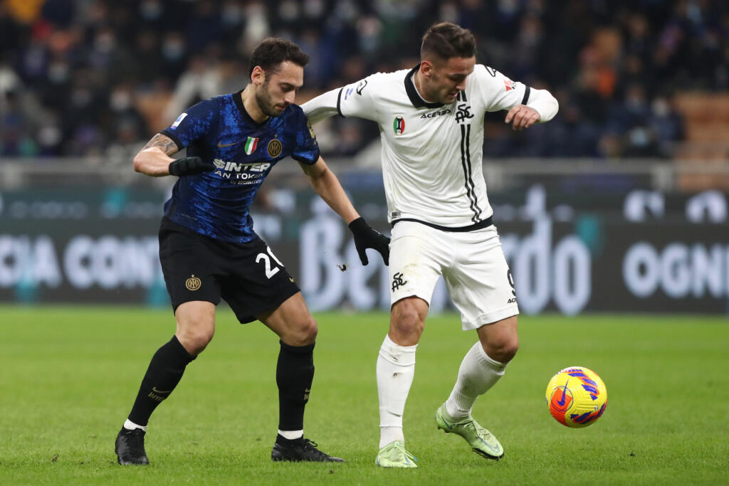 Spezia-Inter, le formazioni ufficiali: Lautaro in panca, gioca Dzeko
