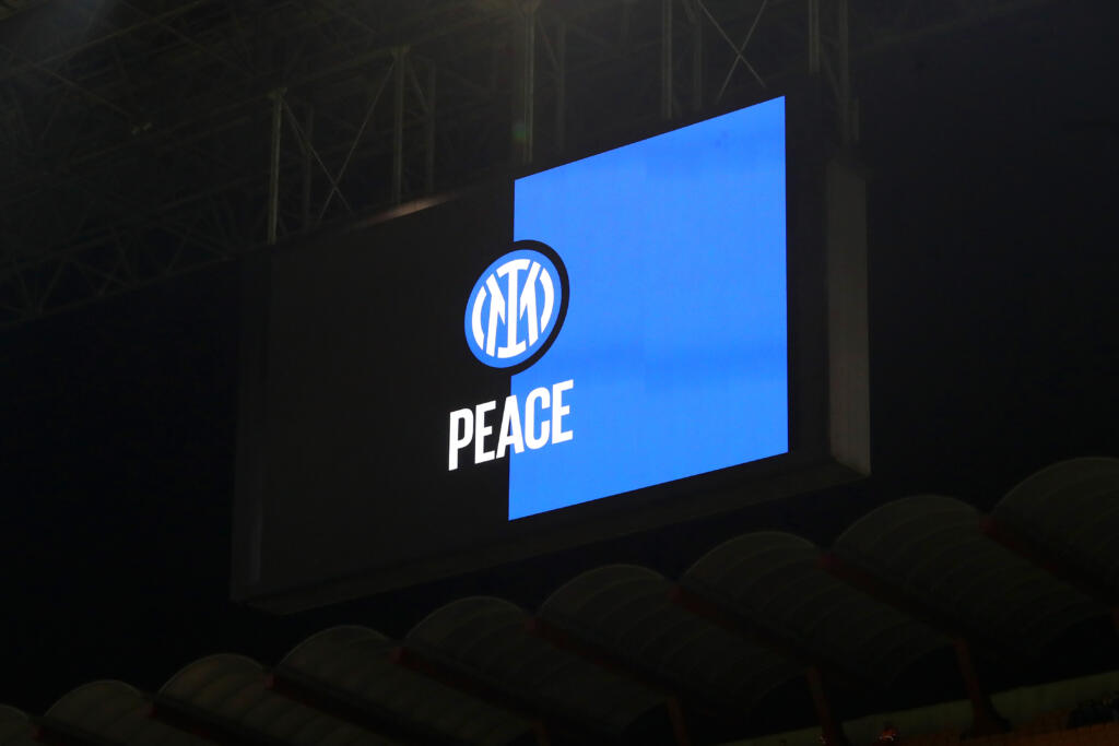 Juventus-Inter per la pace: verrà cantata “Imagine” prima del match